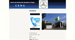 Desktop Screenshot of crna.dz